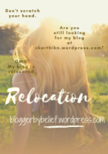 Relocation of my blog