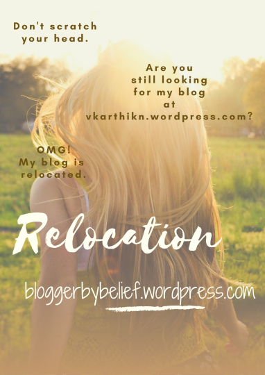 Relocation of my blog